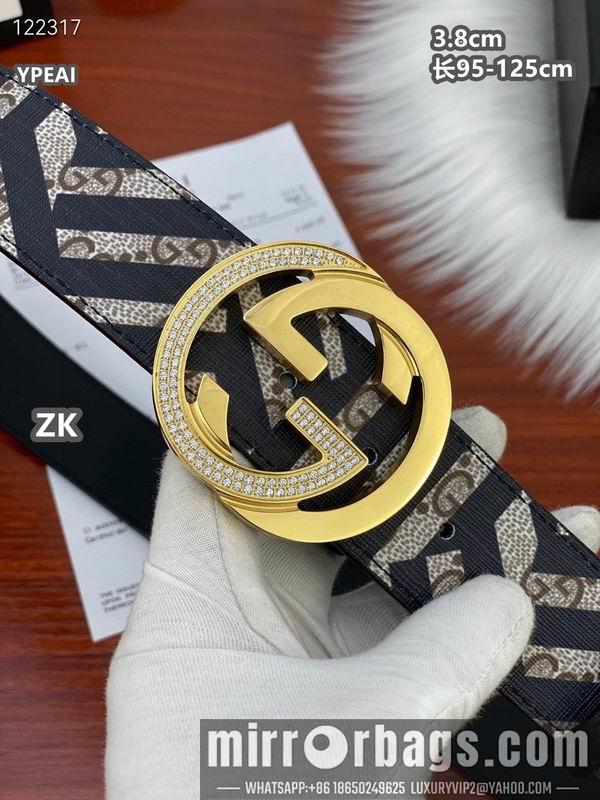 Replica Gucci belt 38mmX95-125cm 8L21