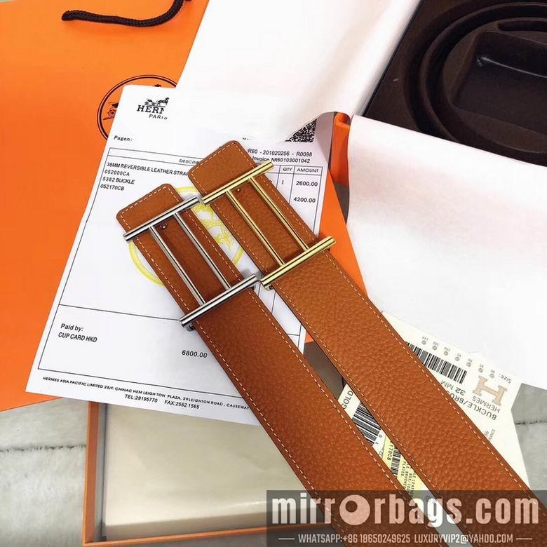 Replica Hermes Belt 38mmX95-125cm 7D30