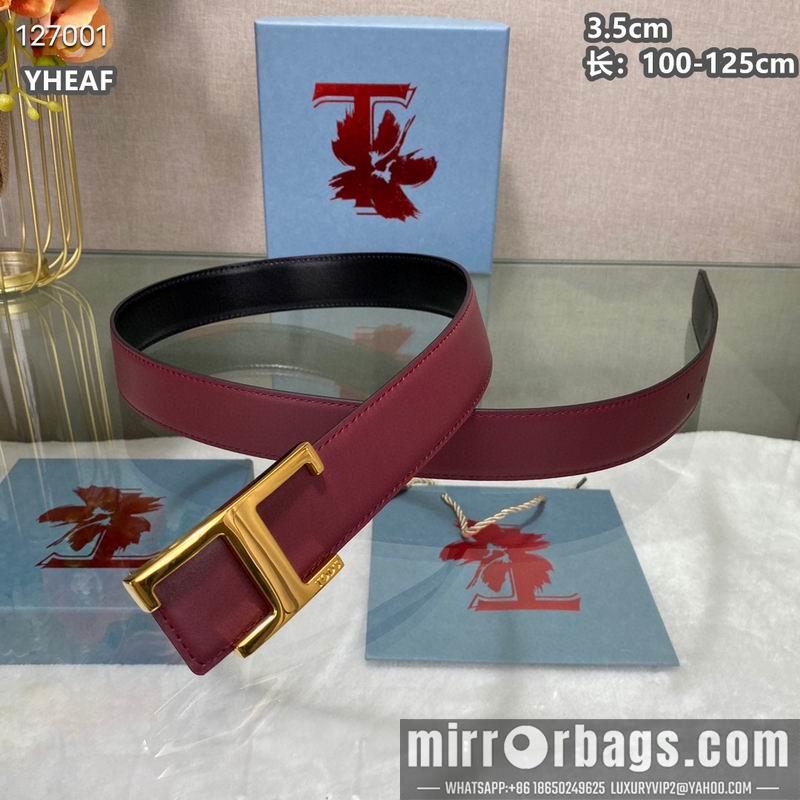 Replica TOD's belt 35mmX100-125cm 8L10
