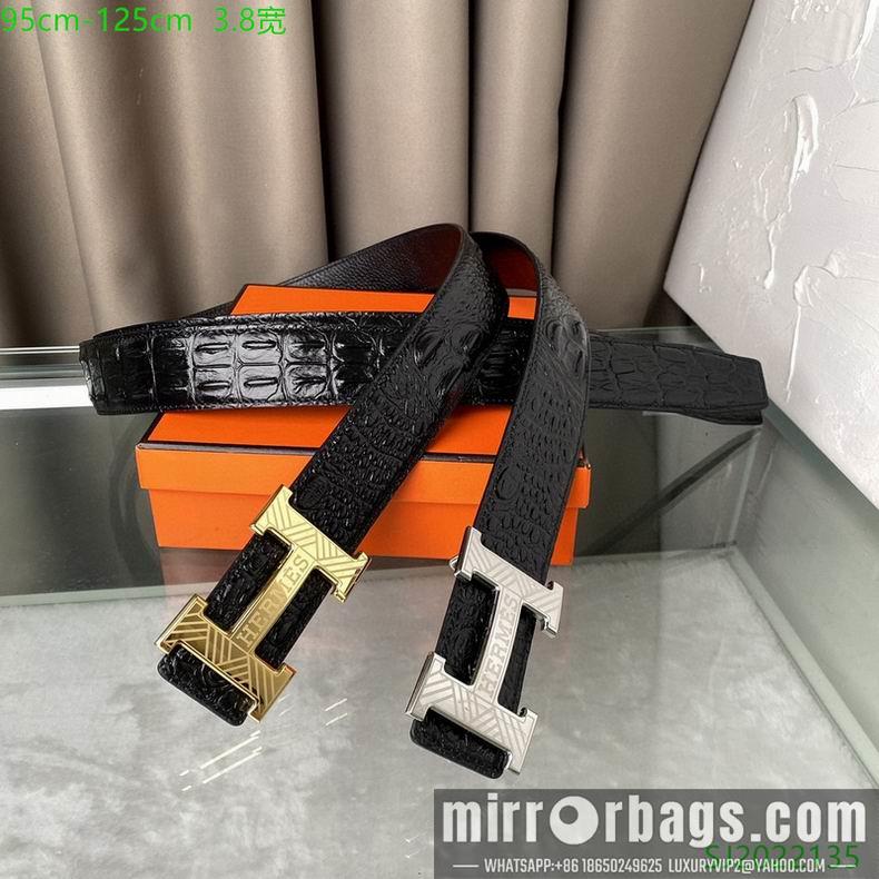 Replica Hermes Belt 38mmX95-125cm 7D102
