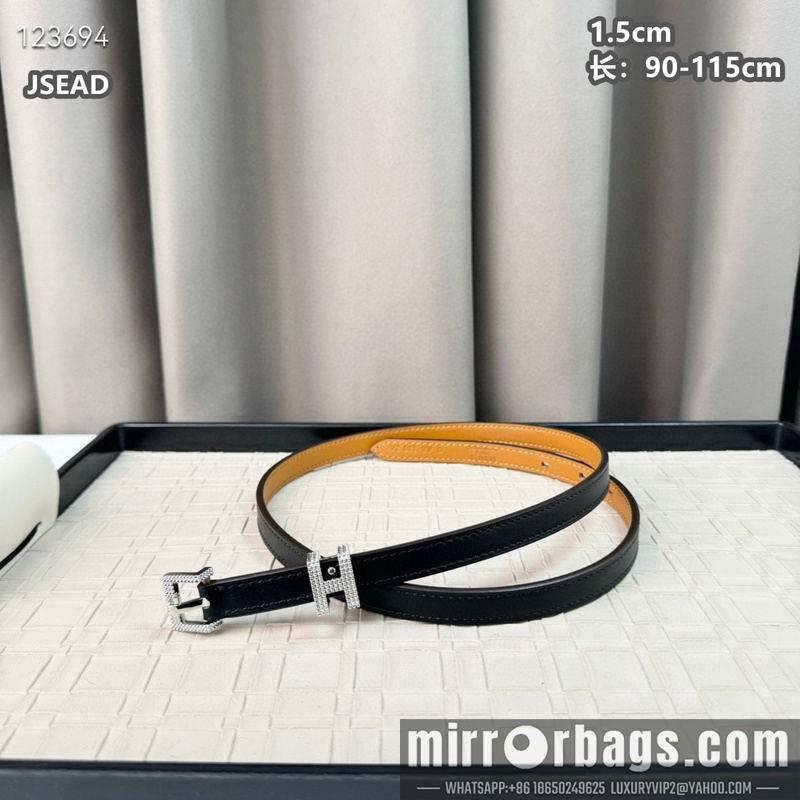 Replica Hermes belt 15mmX90-115cm 8L02