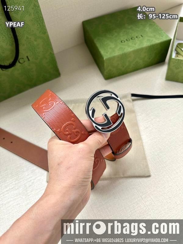Replica Gucci belt 40mmX95-125cm 8L75