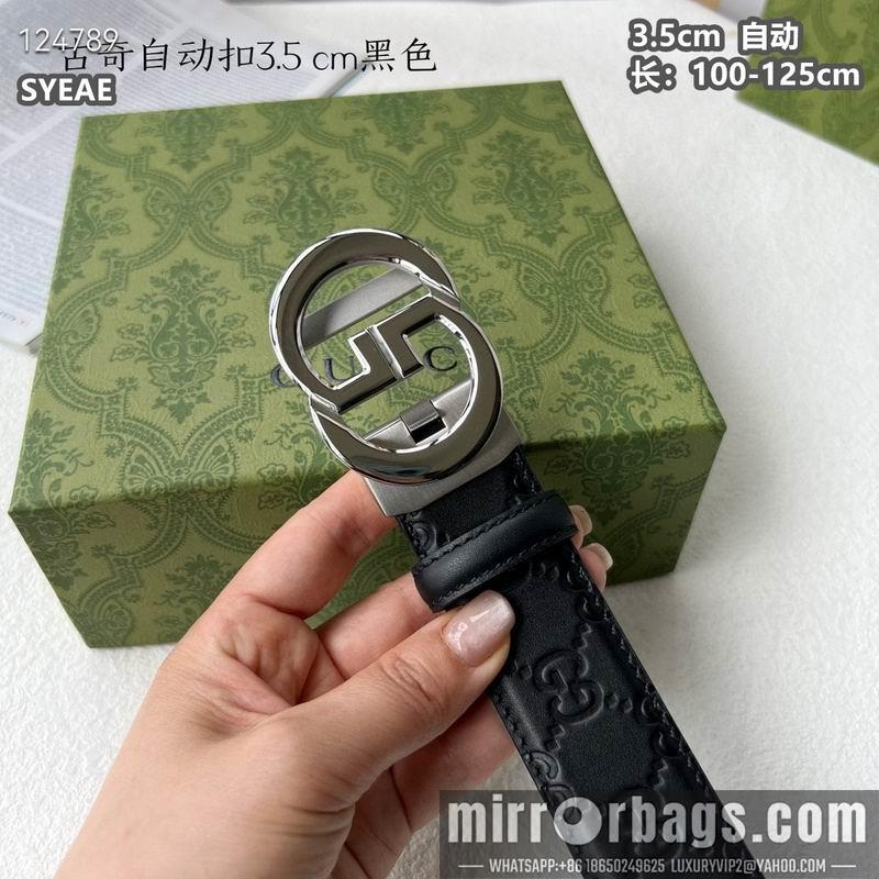 Replica Gucci belt 35mmX100-125cm 8L18
