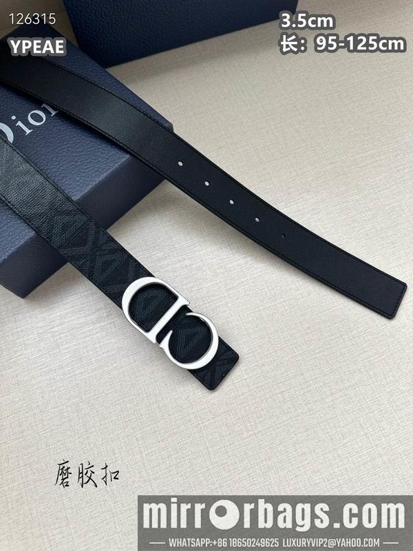 Replica Dior belt 35mmX95-125cm 8L16