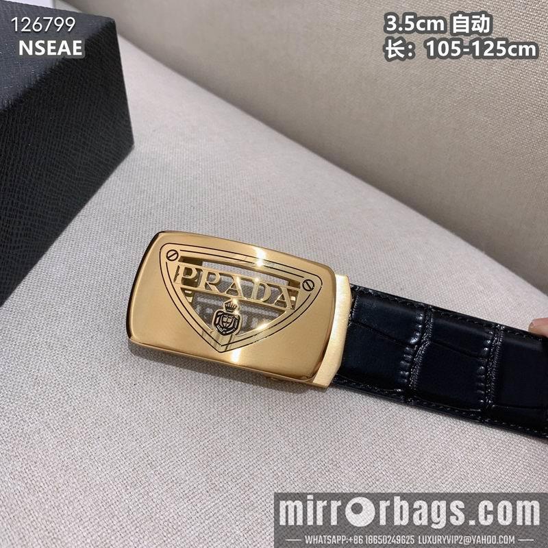 Replica Prada belt 35mmX105-125cm 8L62