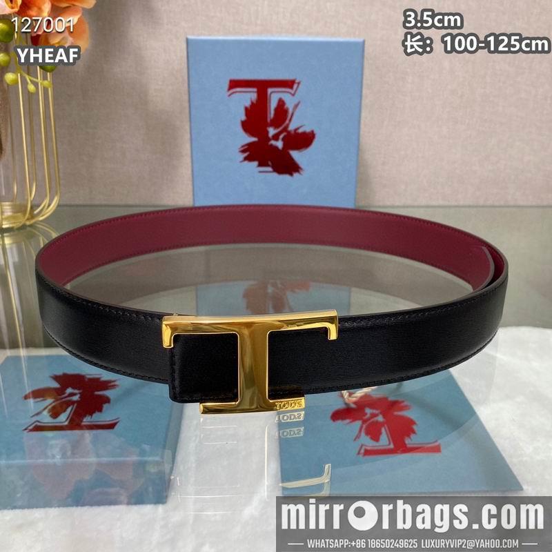 Replica TOD's belt 35mmX100-125cm 8L10