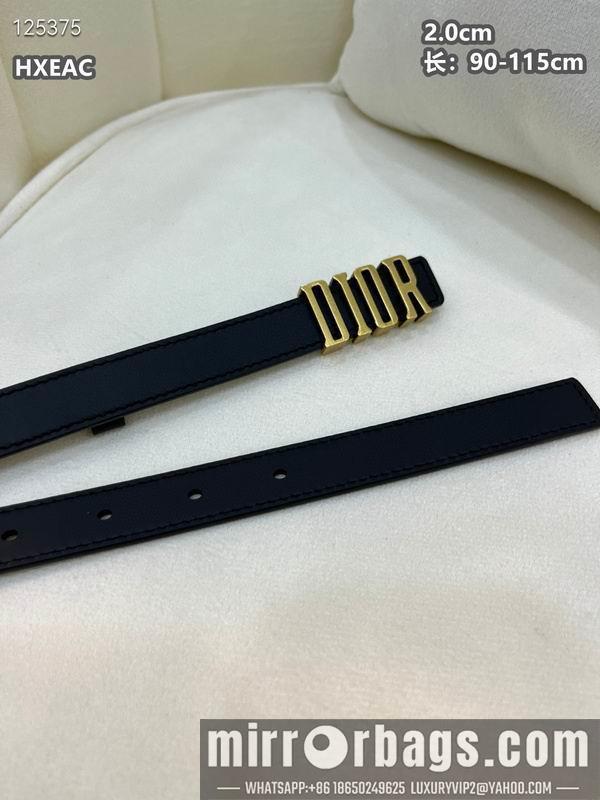Replica Dior belt 20mmX90-115cm 8L03