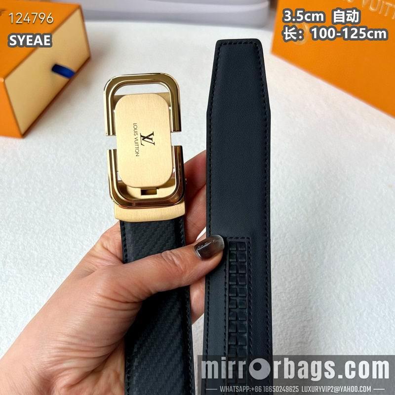Replica LV belt 35mmX100-125cm 8L37
