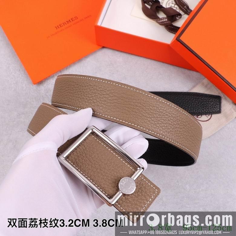 Replica Hermes Belt 38mmX95-125cm 7D87
