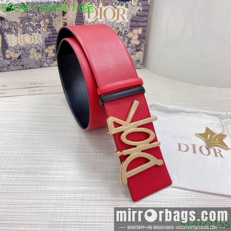 Replica Dior Belt 70mmX95-125cm 7d09