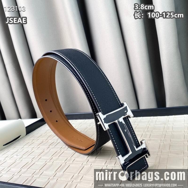 Replica Hermes belt 38mmX100-125cm 8L12