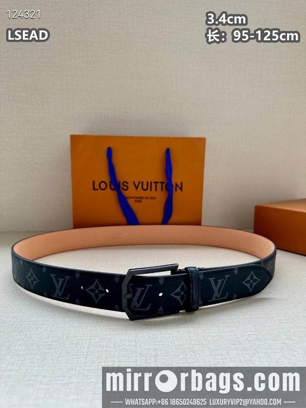 Replica LV belt 34mmX95-125cm 8L23