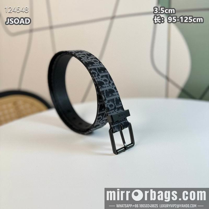 Replica Dior belt 35mmX95-125cm 8L28