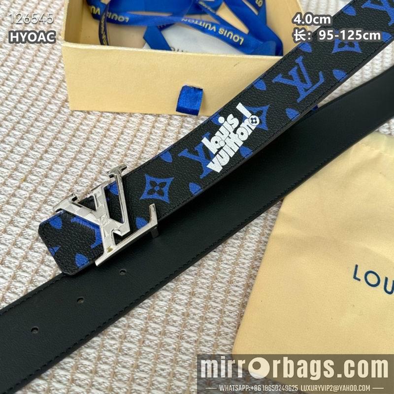 Replica LV belt 40mmX95-125cm 8L15