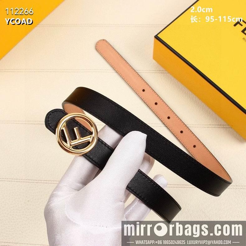 Replica Fendi Belt 20mmX95-115CM 8L11
