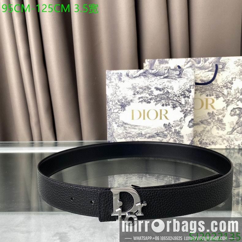 Replica Dior belt 35mmX95-125cm 7D16