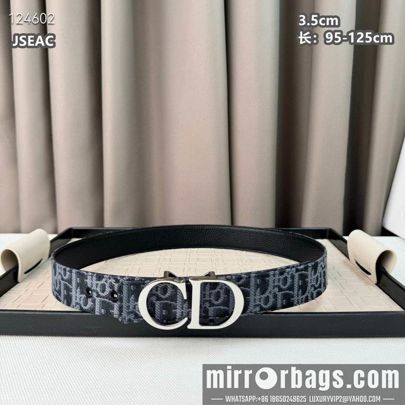 Replica Dior belt 35mmX95-125cm 8L21