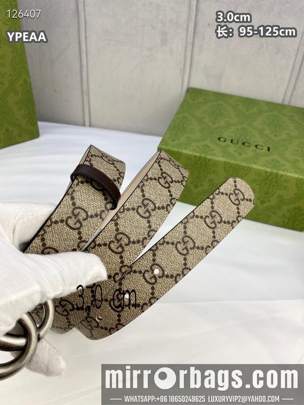 Replica Gucci belt 30mmX95-125cm 8L20