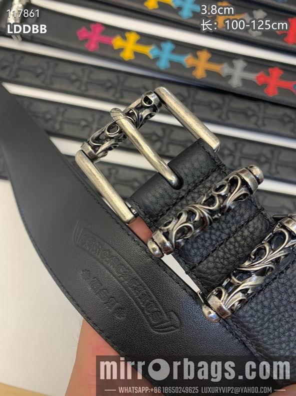 Replica Chrome Hearts belt 38mmX100-125cm 8L16