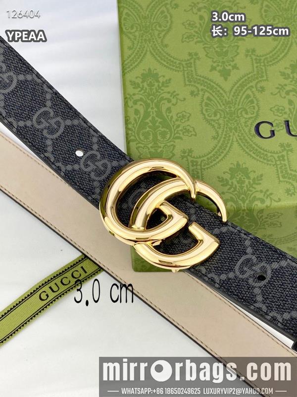Replica Gucci belt 30mmX95-125cm 8L20