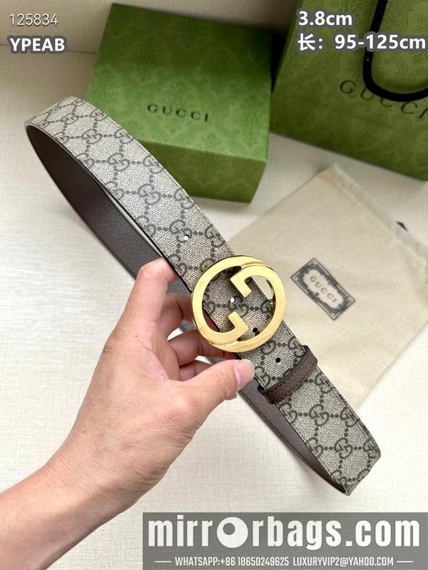 Replica Gucci belt 38mmX95-125cm 8L08