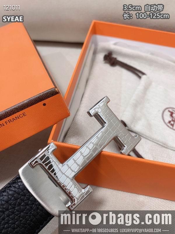Replica Hermes belt 35mmX100-125cm 8L34