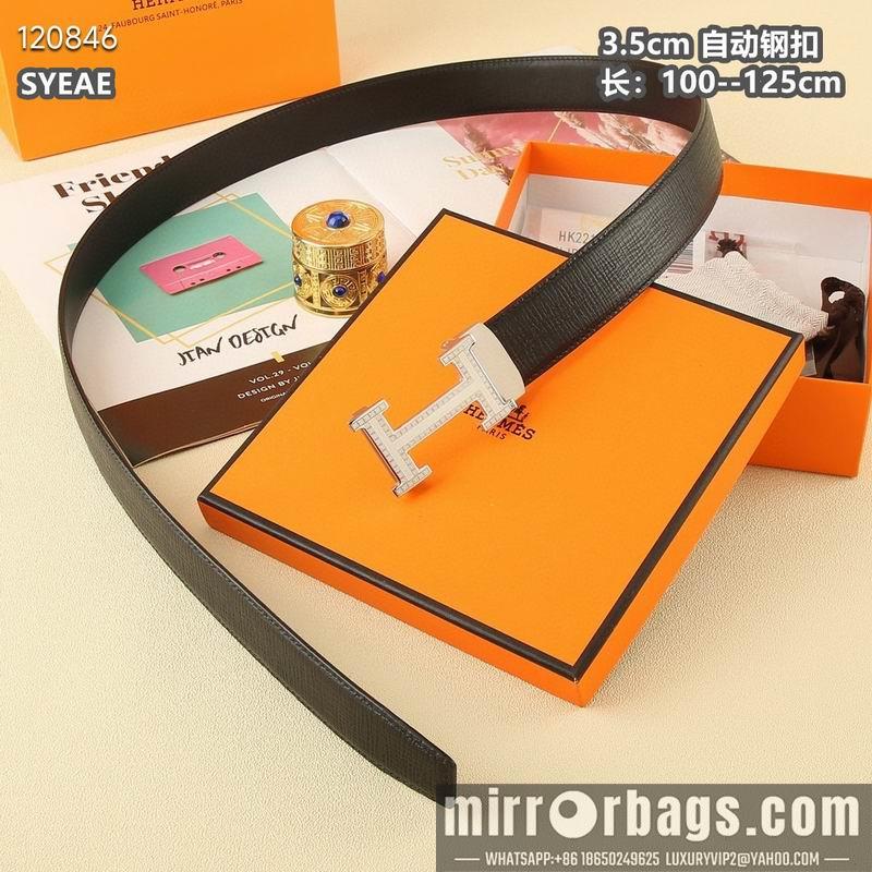 Replica Hermes belt自动带 35mmX95-125cm 8L072008