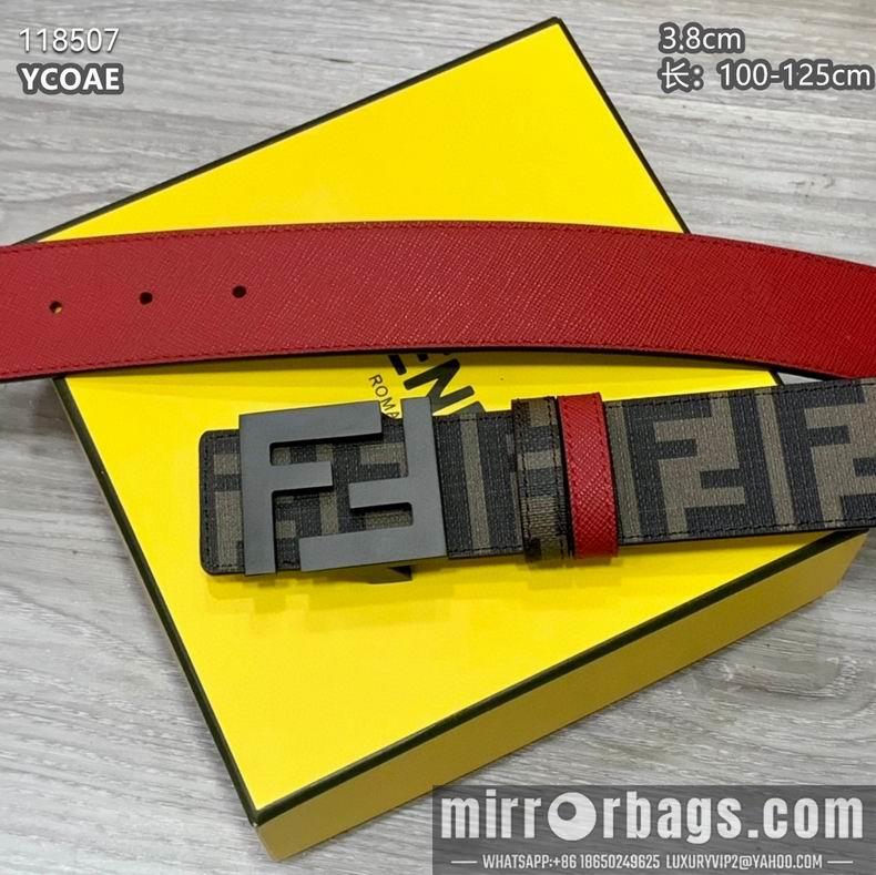Replica Fendi belt 38mmX100-125cm 8L01