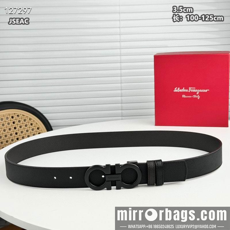 Replica Ferragamo belt 35mmX100-125cm 8L86