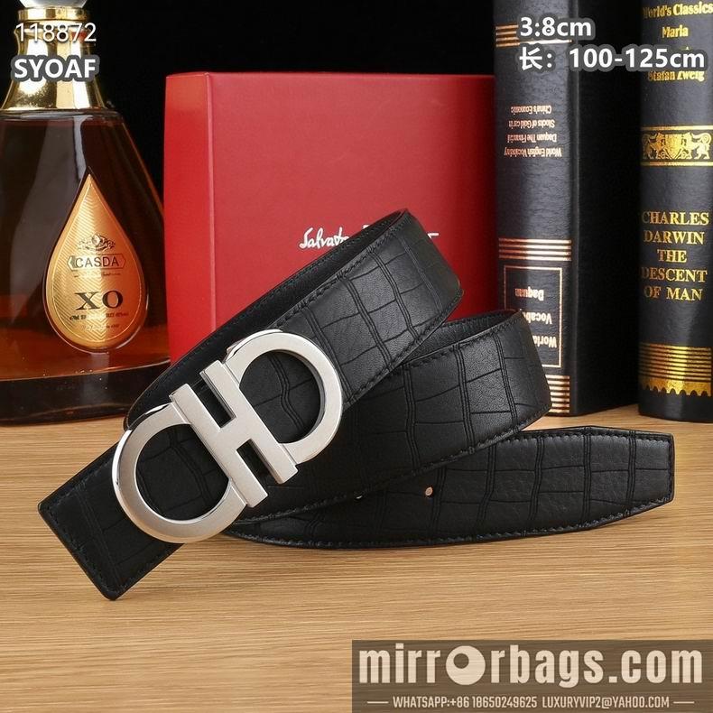 Replica Ferragamo belt 38mmX100-125cm 8L14