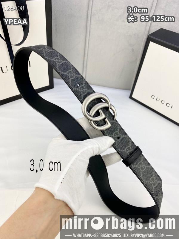 Replica Gucci belt 30mmX95-125cm 8L19
