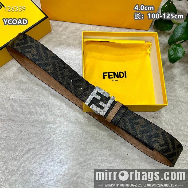 Replica Fendi belt 40mmX100-125cm 8L06