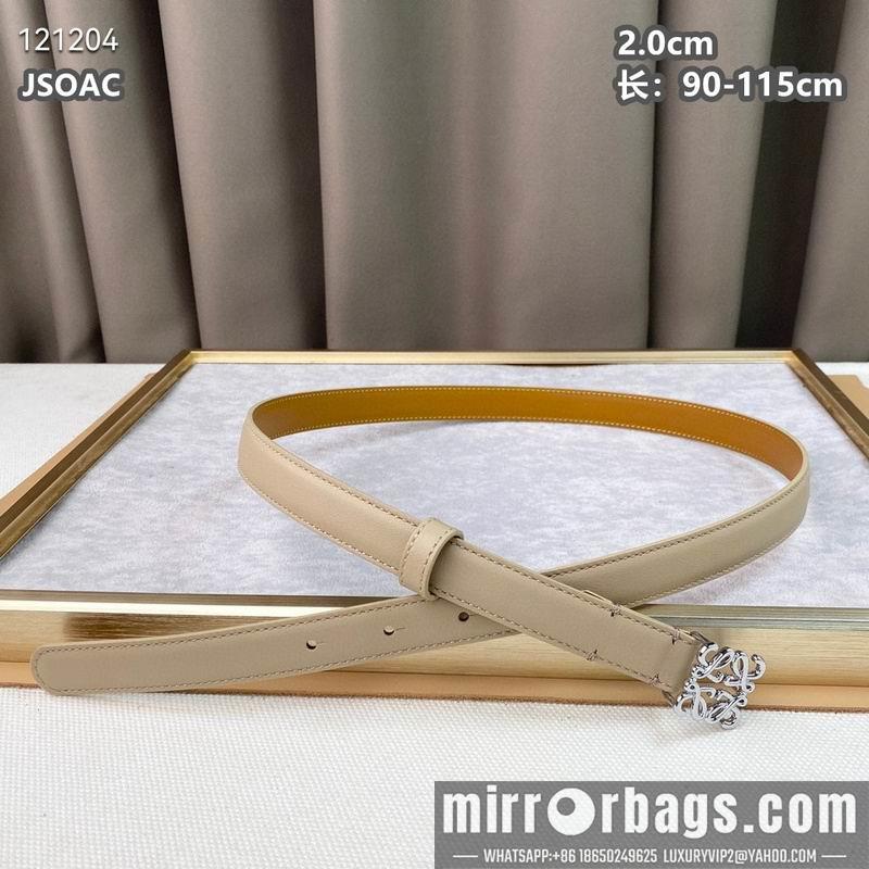 Replica Loewe belt 20mmX90-115cm 8L03