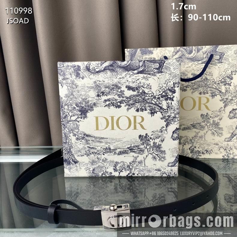Replica Dior Belt 17mmX90-110cm 8L01