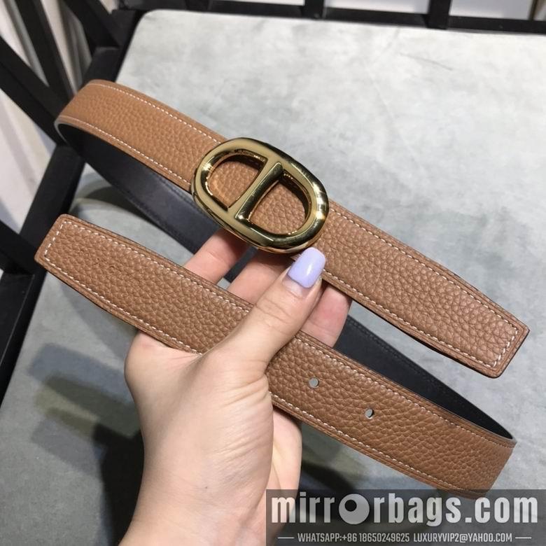Replica Hermes Belt 32mmX95-115cm 7D12