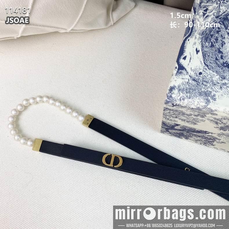 Replica Dior belt 15mmX90-110cm 8L02