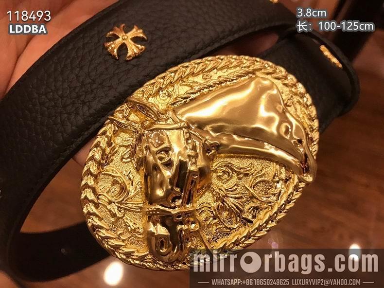 Replica Chrome Hearts belt 38mmX100-125cm 8L14