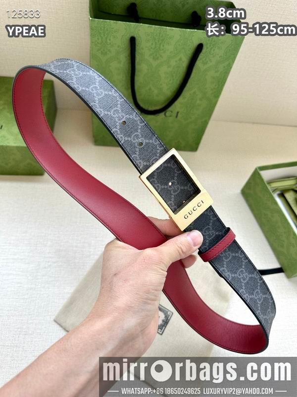 Replica Gucci belt 38mmX95-125cm 8L01