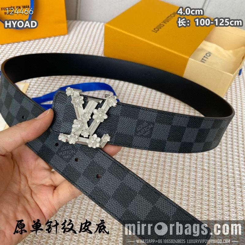 Replica LV belt 40mmX100-125cm 8L54