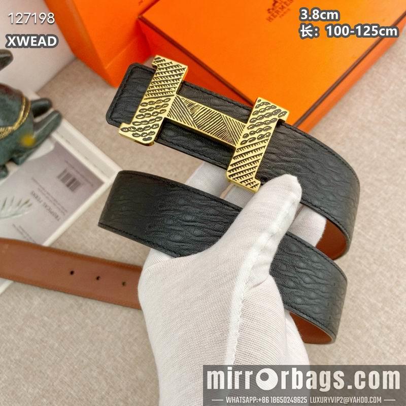 Replica Hermes belt 38mmX100-125cm 8L50