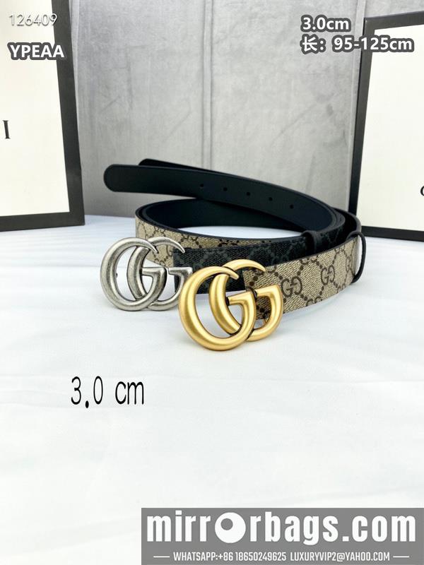 Replica Gucci belt 30mmX95-125cm 8L19