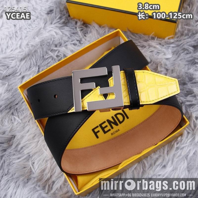 Replica Fendi belt 38mmX100-125cm 8L19