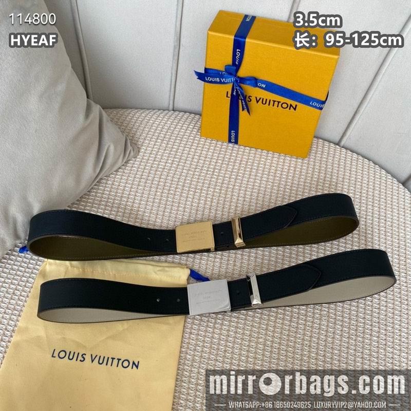 Replica LV belt 35mmX95-125cm 8L03