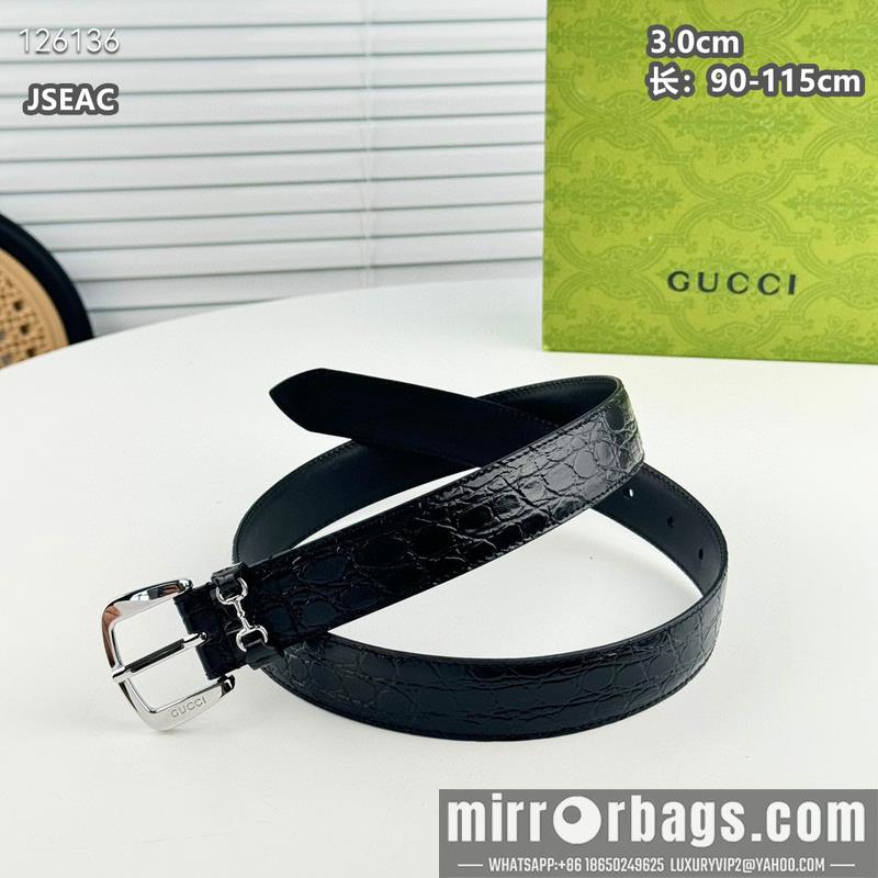 Replica Gucci belt 30mmX90-115cm 8L01