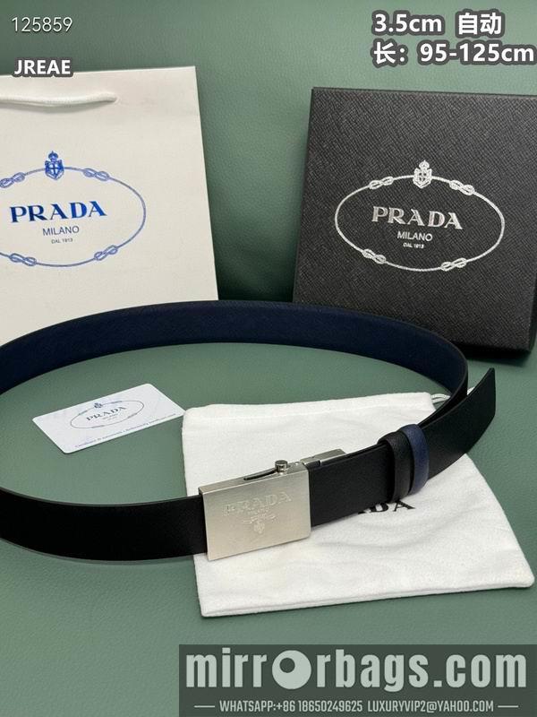 Replica Prada belt 35mmX95-125cm 8L51