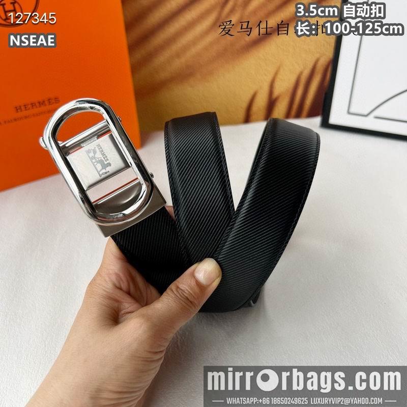 Replica Hermes belt 35mmX100-125cm 8L37