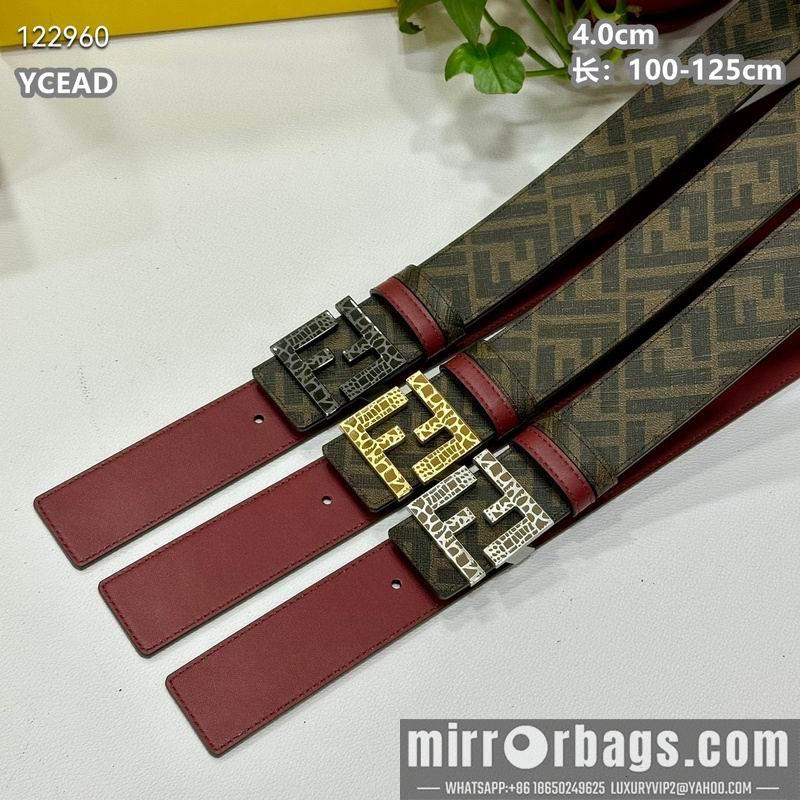 Replica Fendi belt 40mmX100-125cm 8L89