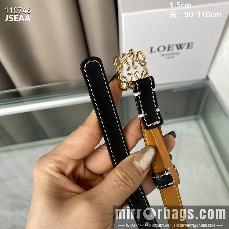 Replica Loewe Belt 15mmX90-110cm 8L01
