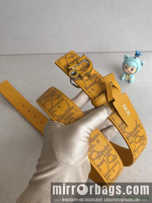 Replica Dior Belt 34mmX95-125cm 7D01