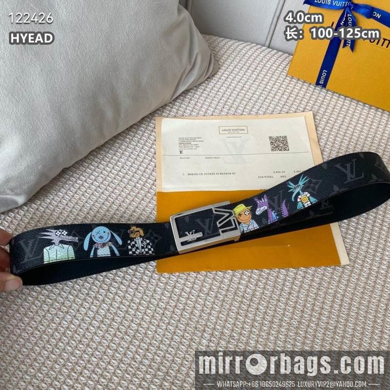 Replica LV belt 40mmX100-125cm 8L89